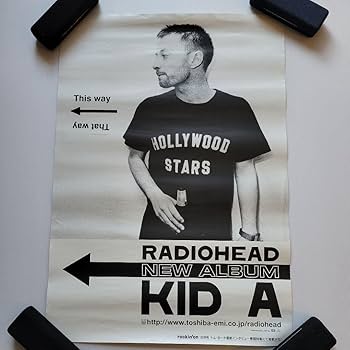 Amazon.co.jp: レディオヘッド トム・ヨーク KID A ポスター B2